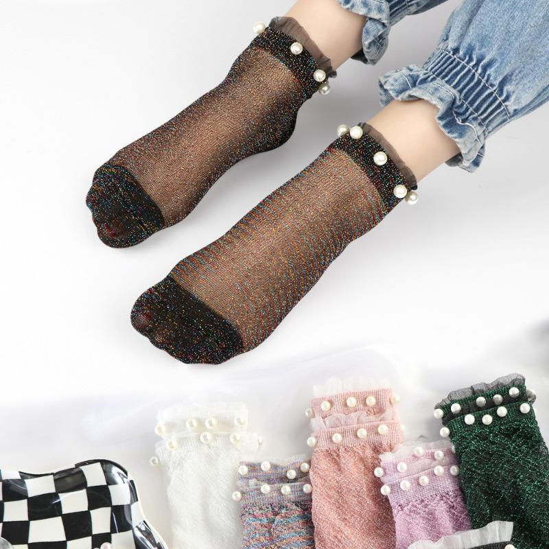 5 Pairs of Women s Spring and Summer Fashion New Handmade Bead Crystal Silk Short Boat Socks 5 Pairs
5 Pairs of Women s Spring and Summer Fashion New Handmade Bead Crystal Silk Short Boat Socks 5 Pairs