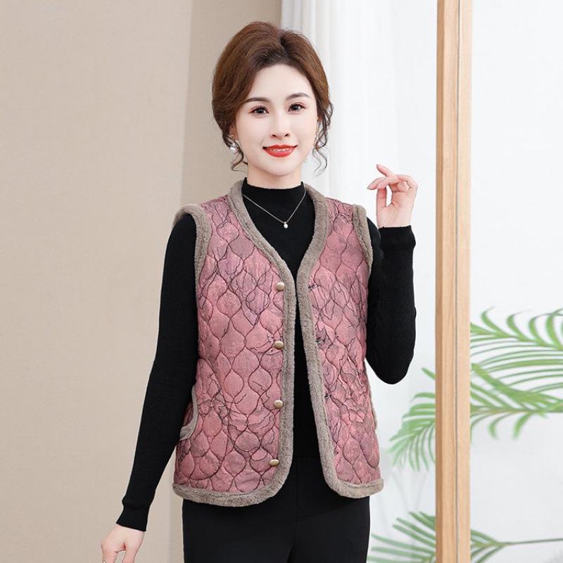 Женский бархатный теплый жилет большого размера – Без рукавов, Свободный крой для осени/зимы 5XL розовый
Женский бархатный теплый жилет большого размера – Без рукавов, Свободный крой для осени/зимы 5XL розовый