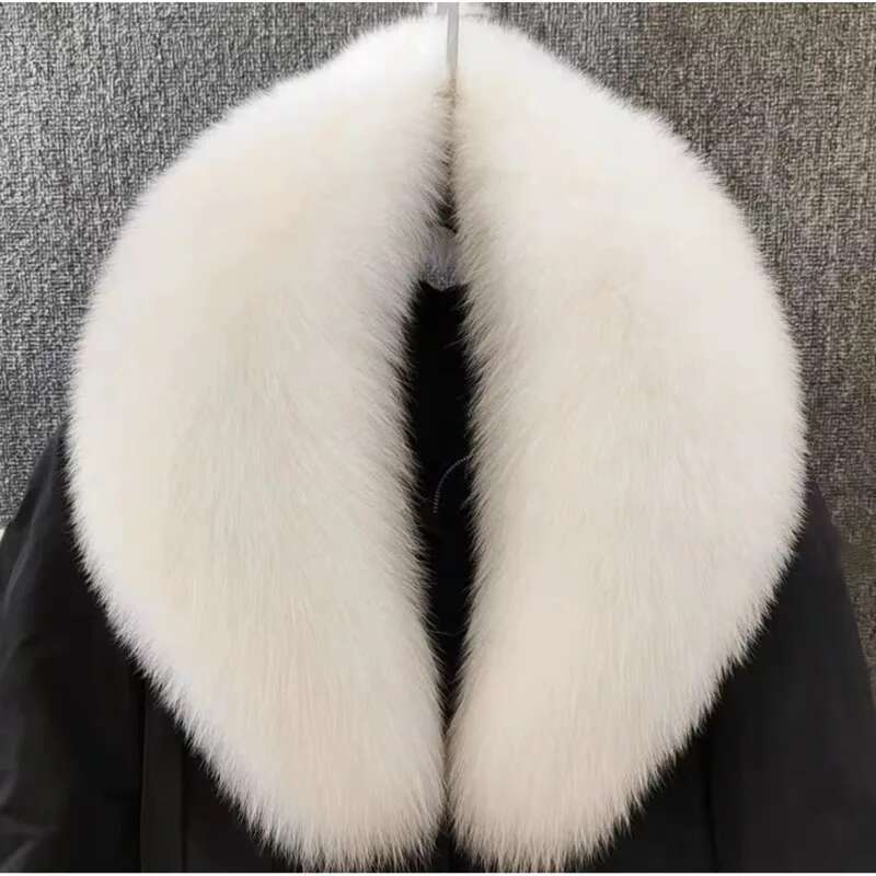 Real Fox Fur Collar Scarves For Women Winter Big Size Scarves Warp Shawl Coat Decor Scarves Fur Collar Scarves Black Fur Collar 75cm бежевий
Real Fox Fur Collar Scarves For Women Winter Big Size Scarves Warp Shawl Coat Decor Scarves Fur Collar Scarves Black Fur Collar 75cm бежевий