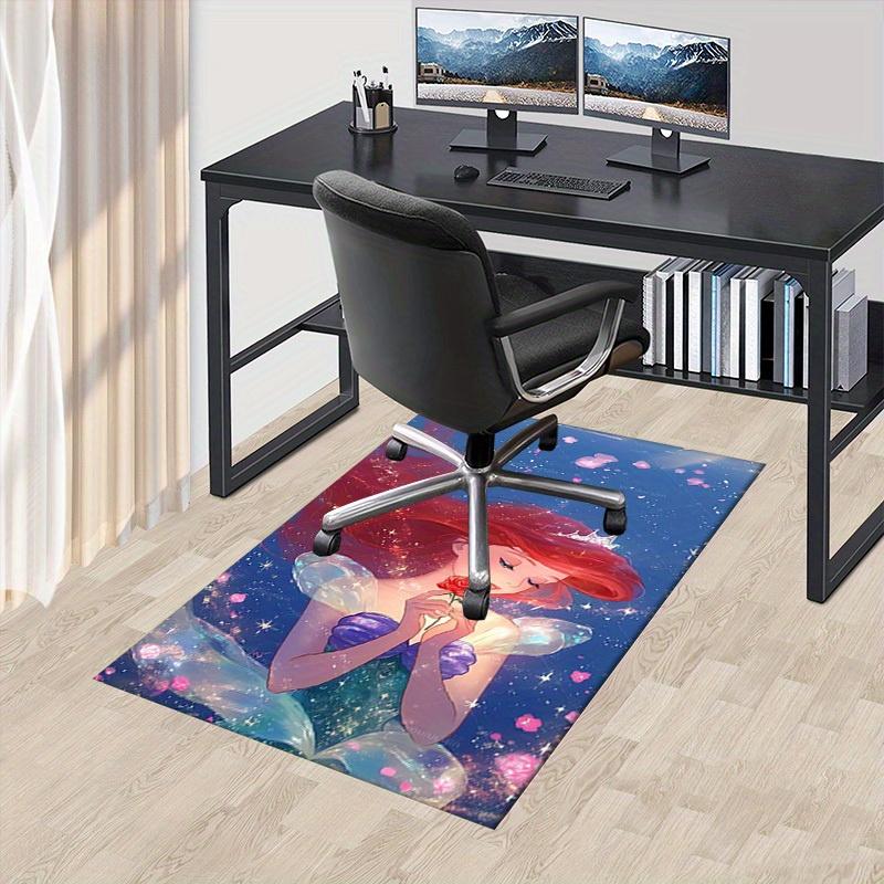 Office Carpet, Under Chair Rug, Gift for Home Decor, Princess Ariel Inspired Mermaid Design with Red Rose, Sparkling Stars and Petals, Perfe 60cm by 90cm
Office Carpet, Under Chair Rug, Gift for Home Decor, Princess Ariel Inspired Mermaid Design with Red Rose, Sparkling Stars and Petals, Perfe 60cm by 90cm