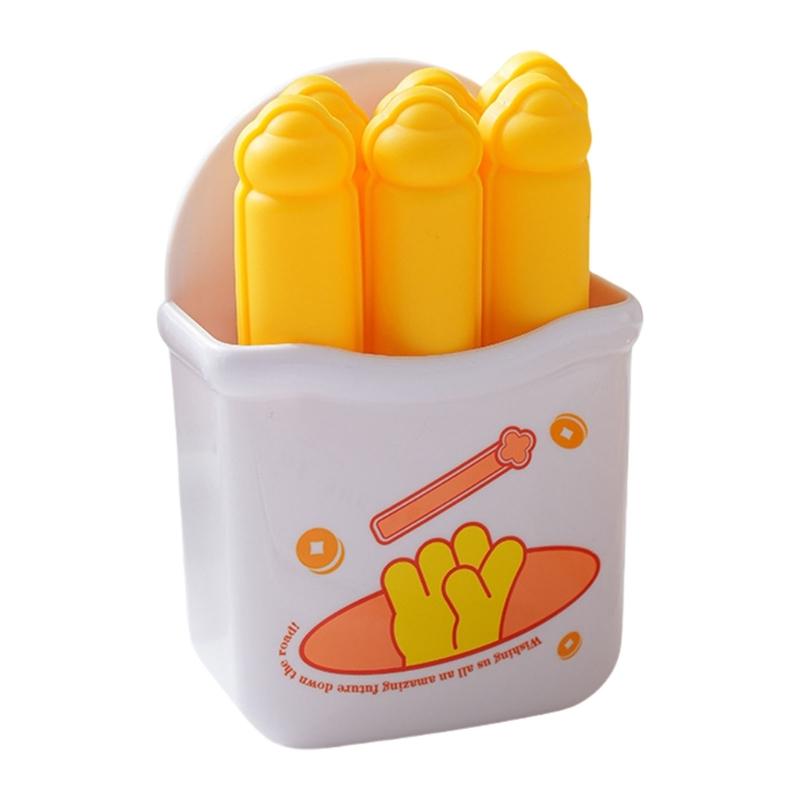 6Pcs Rectangular Shape Ice Mold Funny Long Potato Chip Ice Tray With Magnetic Storage Box NonStick Ice Stick Maker жёлтый
6Pcs Rectangular Shape Ice Mold Funny Long Potato Chip Ice Tray With Magnetic Storage Box NonStick Ice Stick Maker жёлтый
