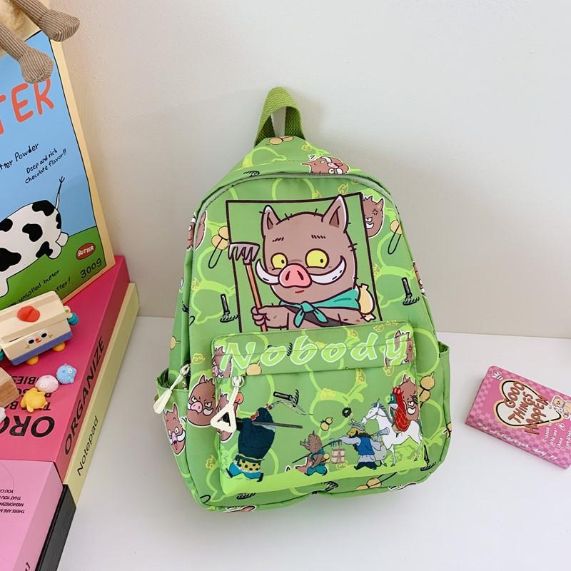 Kindergarten Primary School Students Schoolbag Cartoon Cute Foreign Style Printing Boys And Girls Backpack Children S Backpack зелений
Kindergarten Primary School Students Schoolbag Cartoon Cute Foreign Style Printing Boys And Girls Backpack Children S Backpack зелений