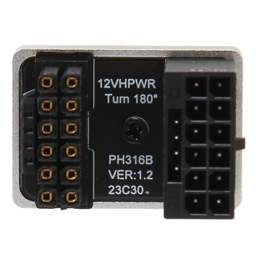 Plug and Play ATX 16Pin to 16pinAdapter Male To Female Black Color PCIe5.0 Adapter Aluminum Connector Power Modular Adapter срібний
Plug and Play ATX 16Pin to 16pinAdapter Male To Female Black Color PCIe5.0 Adapter Aluminum Connector Power Modular Adapter срібний