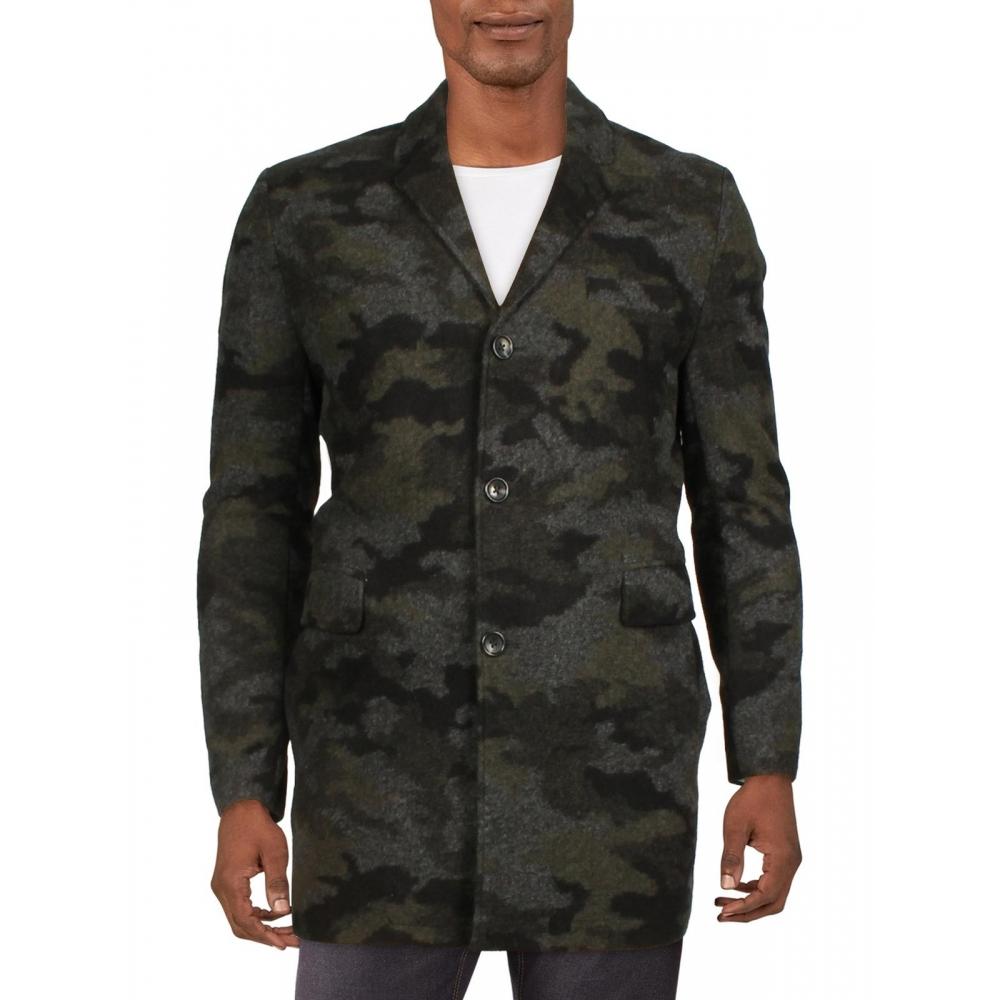 Michael Kors Ghent Мужское пальто из смесовой шерсти на атласной подкладке
Michael Kors Ghent Мужское пальто из смесовой шерсти на атласной подкладке