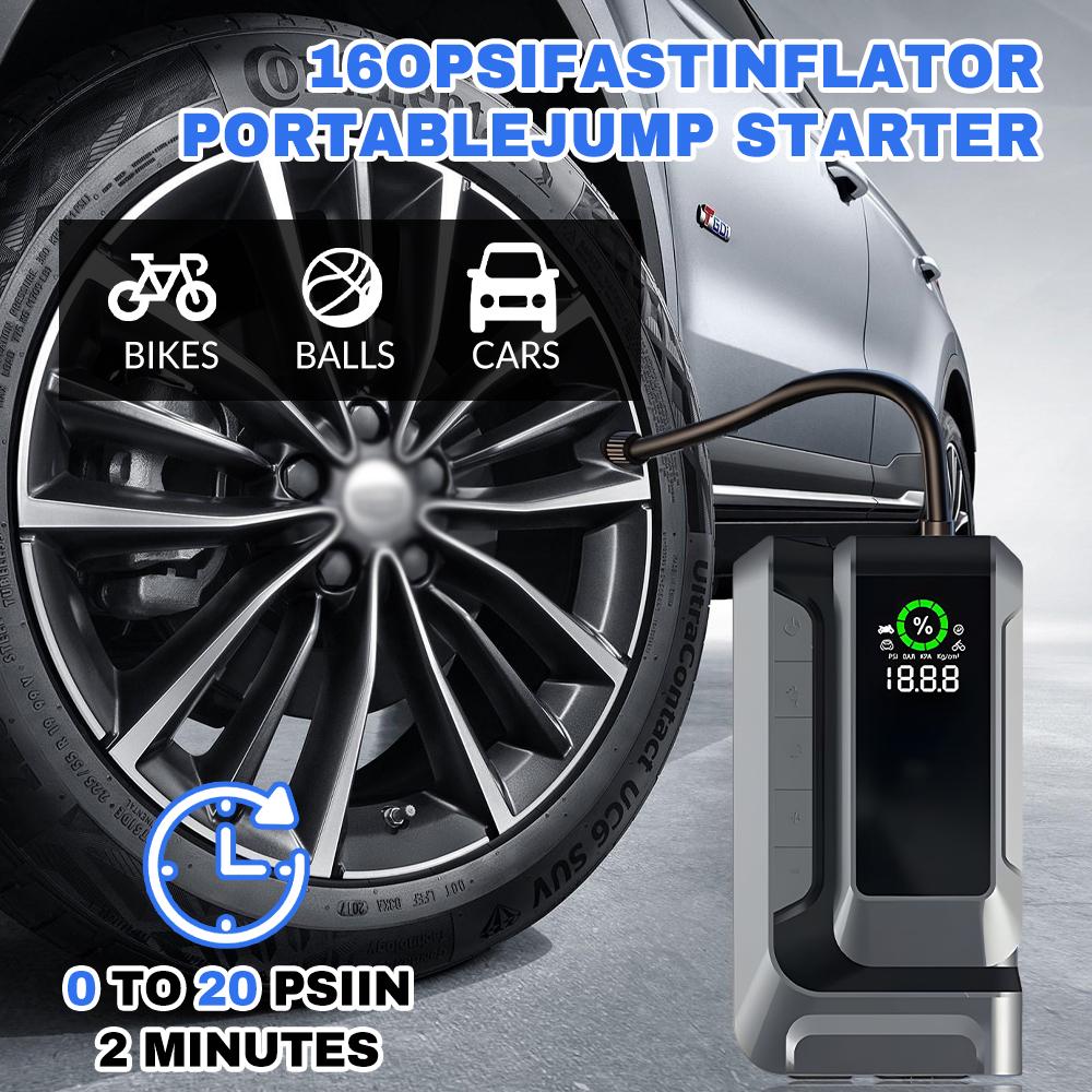 600А Автомобильный пусковое устройство Беспроводной литиевый надувной насос Машина «все в одном» для бензиновых и дизельных двигателей 12 В Портативное зарядное устройство для аккумулятора United States
600А Автомобильный пусковое устройство Беспроводной литиевый надувной насос Машина «все в одном» для бензиновых и дизельных двигателей 12 В Портативное зарядное устройство для аккумулятора United States