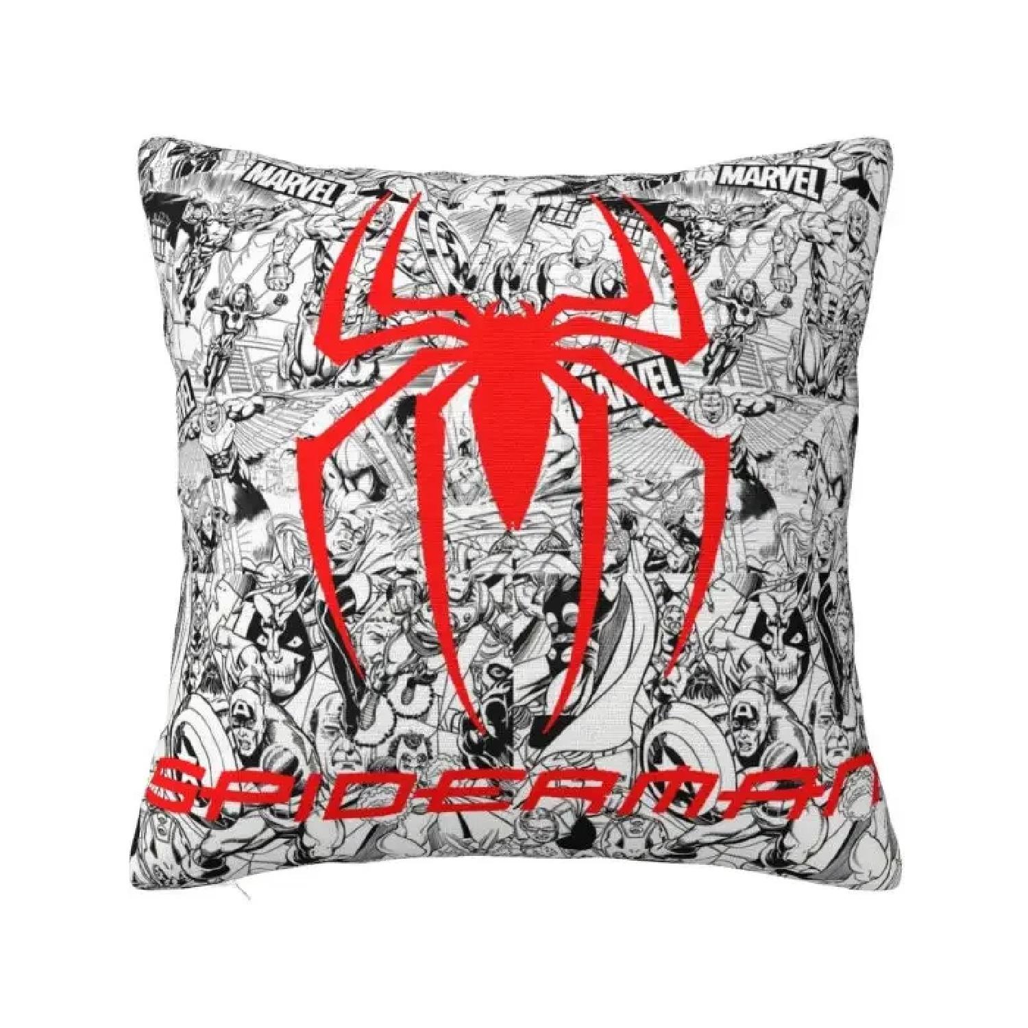 Custom Spider Man Superhero Cartoon Cushion Print Square Throw Pillow Case for Living Room Pillowcase Decoration,(1) 66x66cm
Custom Spider Man Superhero Cartoon Cushion Print Square Throw Pillow Case for Living Room Pillowcase Decoration,(1) 66x66cm