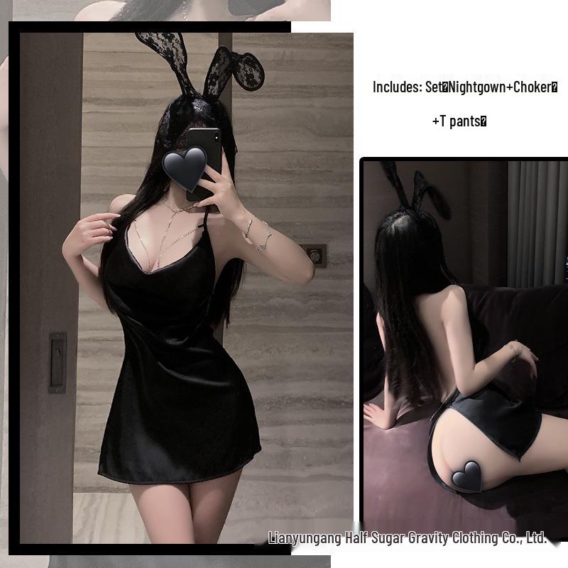 Сексуальная цепочка на ключицу со стразами, ночная сорочка-халтер - Без спины и драпированная для горячего образа One Size
Сексуальная цепочка на ключицу со стразами, ночная сорочка-халтер - Без спины и драпированная для горячего образа One Size