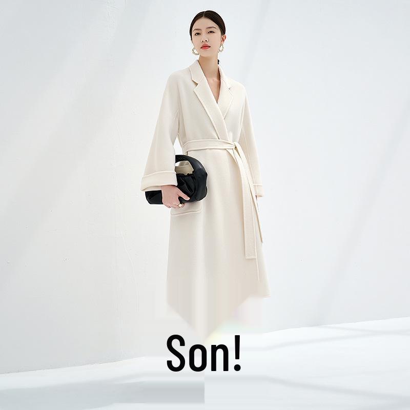 Вдохновленное Хепберн женское длинное двустороннее кашемировое пальто - Чисто-белое, 100% кашемир, Осенняя коллекция 2024. 2X Large белый
Вдохновленное Хепберн женское длинное двустороннее кашемировое пальто - Чисто-белое, 100% кашемир, Осенняя коллекция 2024. 2X Large белый