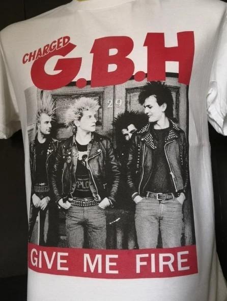 Remake GBH Give Me Fire Punk Rock short sleeve classic white shirt S5XL Unisex T-Shirt XXXXL
Remake GBH Give Me Fire Punk Rock short sleeve classic white shirt S5XL Unisex T-Shirt XXXXL
