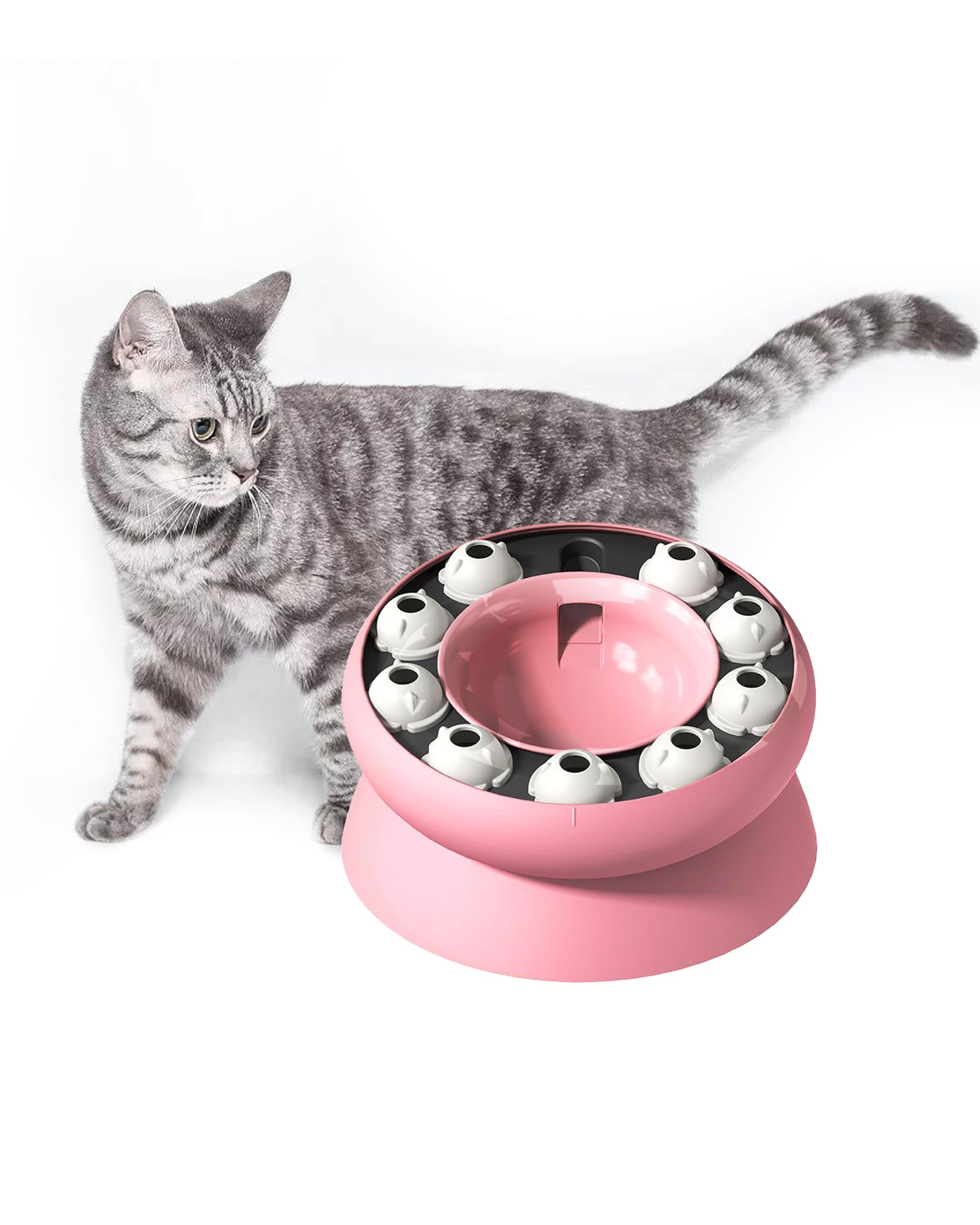 CozyOasis Cat Educational Toy, Food Treats, Solitaire Play, Popular Cat Toy, Pet Feeding, IQ Boost, Smell Training, Exercise Relief (Pink)
CozyOasis Cat Educational Toy, Food Treats, Solitaire Play, Popular Cat Toy, Pet Feeding, IQ Boost, Smell Training, Exercise Relief (Pink)