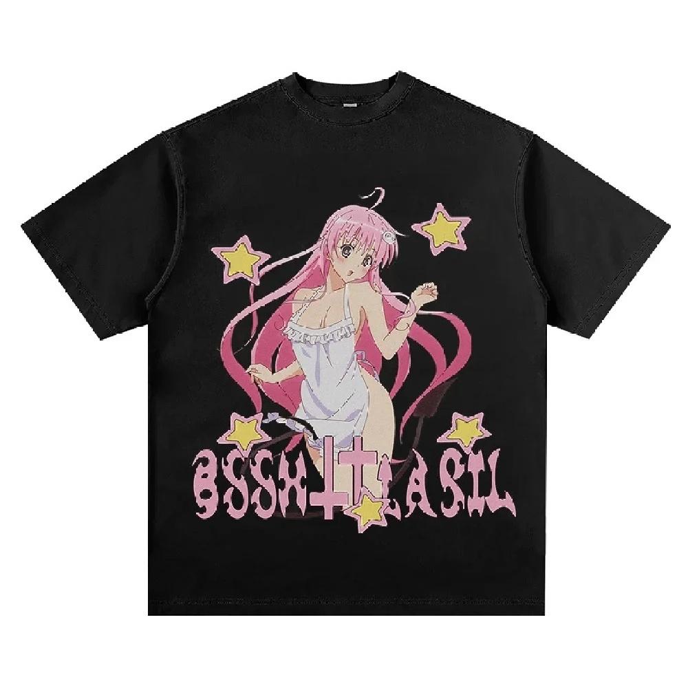Cartoon Beautiful Girl T Shirts Y2k Top Women Clothing Japanese Anime T-shirt Women Tees Men Aesthetic Clothing Harajuku Clothes XXXXXL чорний
Cartoon Beautiful Girl T Shirts Y2k Top Women Clothing Japanese Anime T-shirt Women Tees Men Aesthetic Clothing Harajuku Clothes XXXXXL чорний