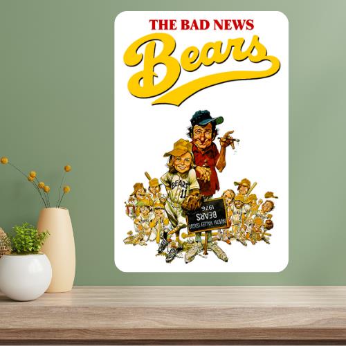 The Bad News Bears Classic Movie Metal Poster Sign 20x30cm(7.8x11.8inch)
The Bad News Bears Classic Movie Metal Poster Sign 20x30cm(7.8x11.8inch)