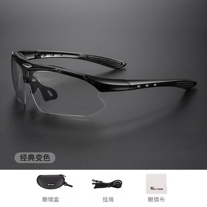 West rider riding color-changing glasses road bike windproof glasses men s and women s outdoor sports day and night equipment чёрный
West rider riding color-changing glasses road bike windproof glasses men s and women s outdoor sports day and night equipment чёрный