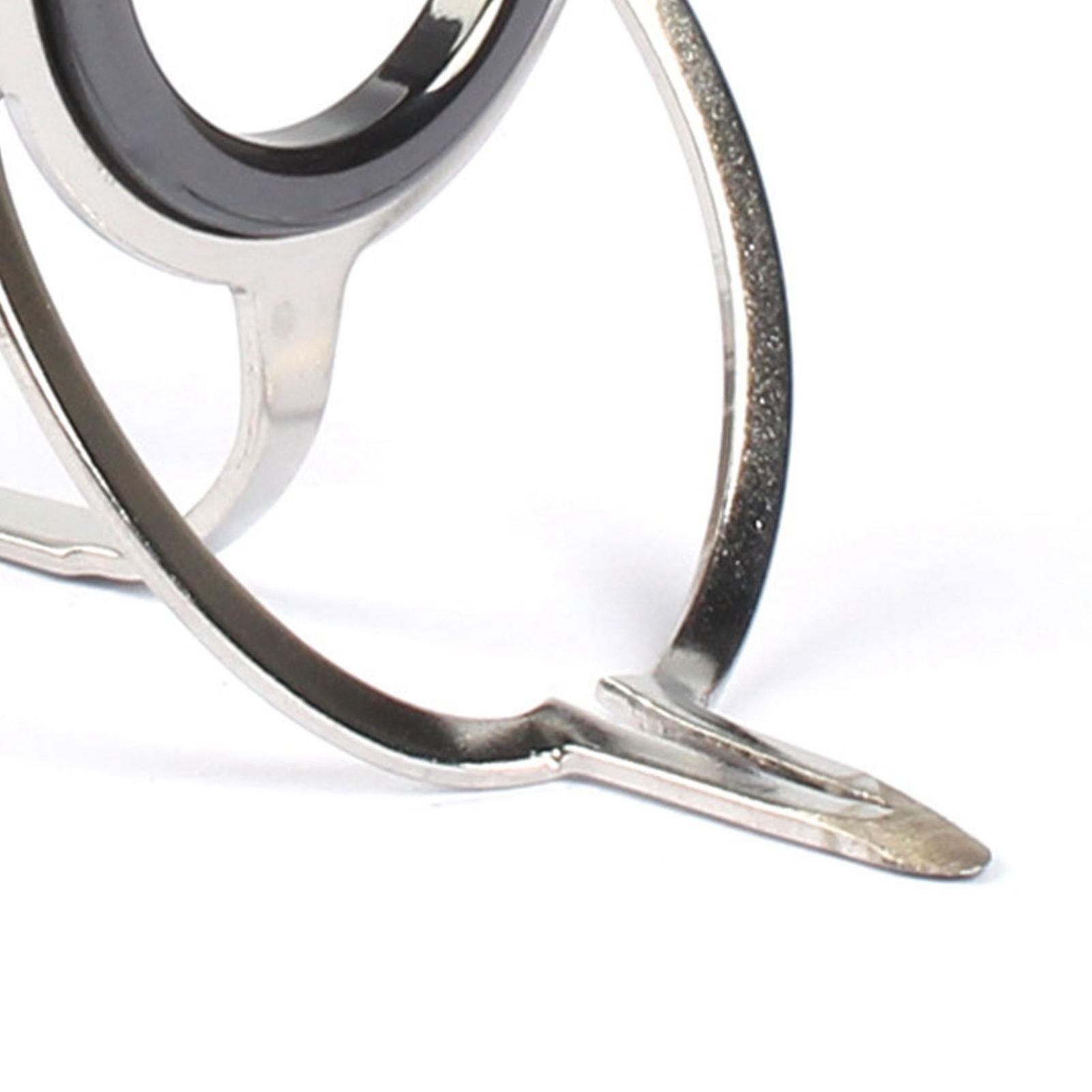 Направляющие для удочек, сплав меди, керамики, двойные ножки, направляющее кольцо для удочек для замены
Направляющие для удочек, сплав меди, керамики, двойные ножки, направляющее кольцо для удочек для замены