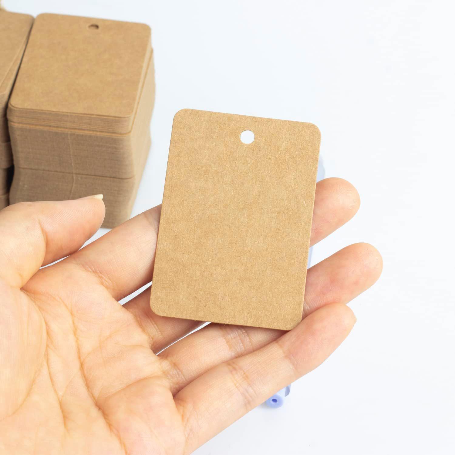 Kraft Paper Blank Hang Tag with Hemp Rope for Halloween, Christmas, Thanksgiving, Bookmark, or Snack Label
Kraft Paper Blank Hang Tag with Hemp Rope for Halloween, Christmas, Thanksgiving, Bookmark, or Snack Label