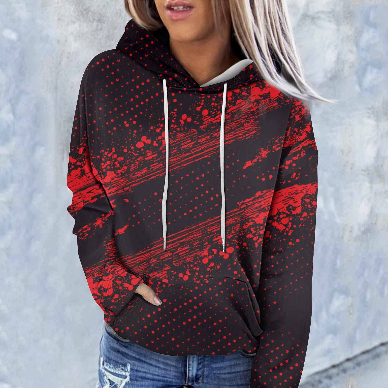 Женские толстовки с капюшоном, одежда для девочек-подростков, повседневный свитер, пуловер с карманами на Хэллоуин XXL
Женские толстовки с капюшоном, одежда для девочек-подростков, повседневный свитер, пуловер с карманами на Хэллоуин XXL