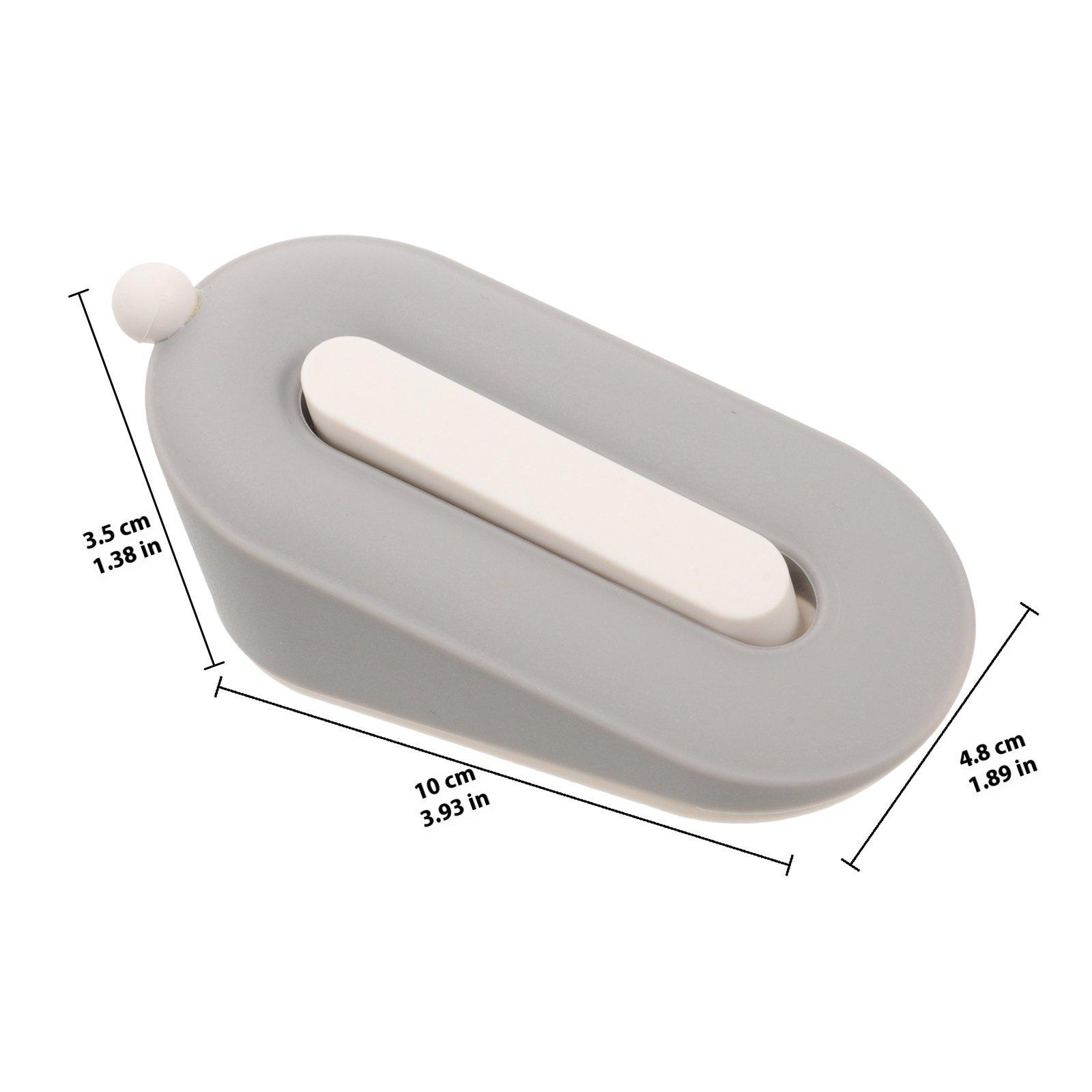 Heavy Duty Door Stopper Wedge Silent Mute Door Stopper for Tile Concrete Carpet Wooden Floor Bedroom Living Room Kids Safety сірий
Heavy Duty Door Stopper Wedge Silent Mute Door Stopper for Tile Concrete Carpet Wooden Floor Bedroom Living Room Kids Safety сірий