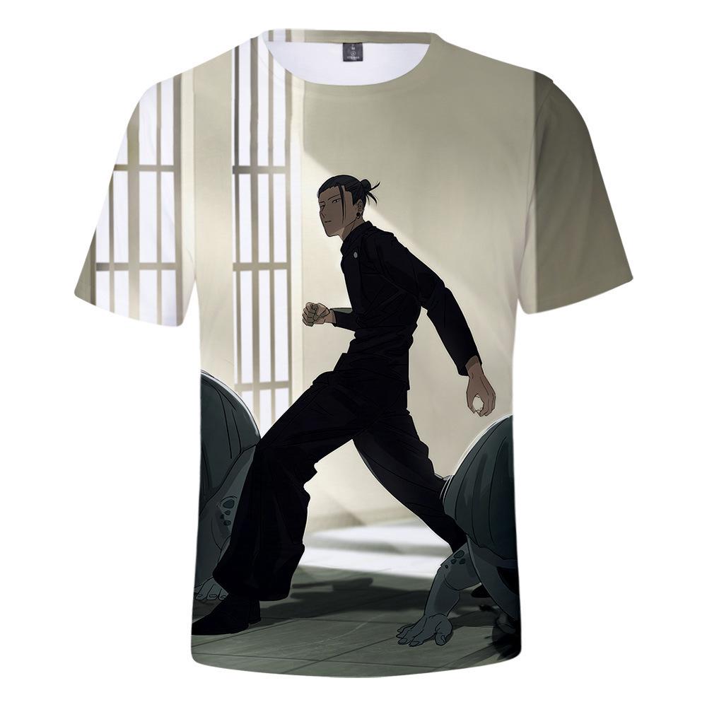 Jujutsu Kaisen Gojo Satoru T-Shirt for Anime Fans, Stylish Cartoon Tops, Comfortable Polyester Fabric, Casual Daily Wear Streetwear Clothes 5XL
Jujutsu Kaisen Gojo Satoru T-Shirt for Anime Fans, Stylish Cartoon Tops, Comfortable Polyester Fabric, Casual Daily Wear Streetwear Clothes 5XL