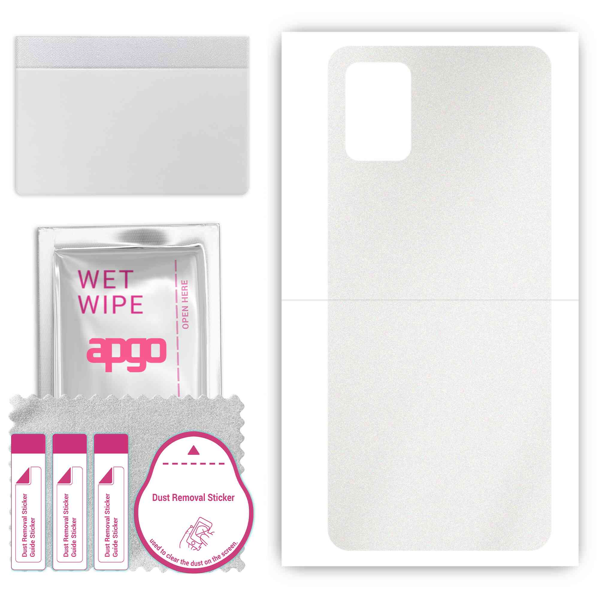 apgo Захисна наклейка для задньої панелі, сумісна з Umidigi A11 Pro Max, Wrap Film, Foil, Vinyl - Pattern Matte Transparent
apgo Захисна наклейка для задньої панелі, сумісна з Umidigi A11 Pro Max, Wrap Film, Foil, Vinyl - Pattern Matte Transparent