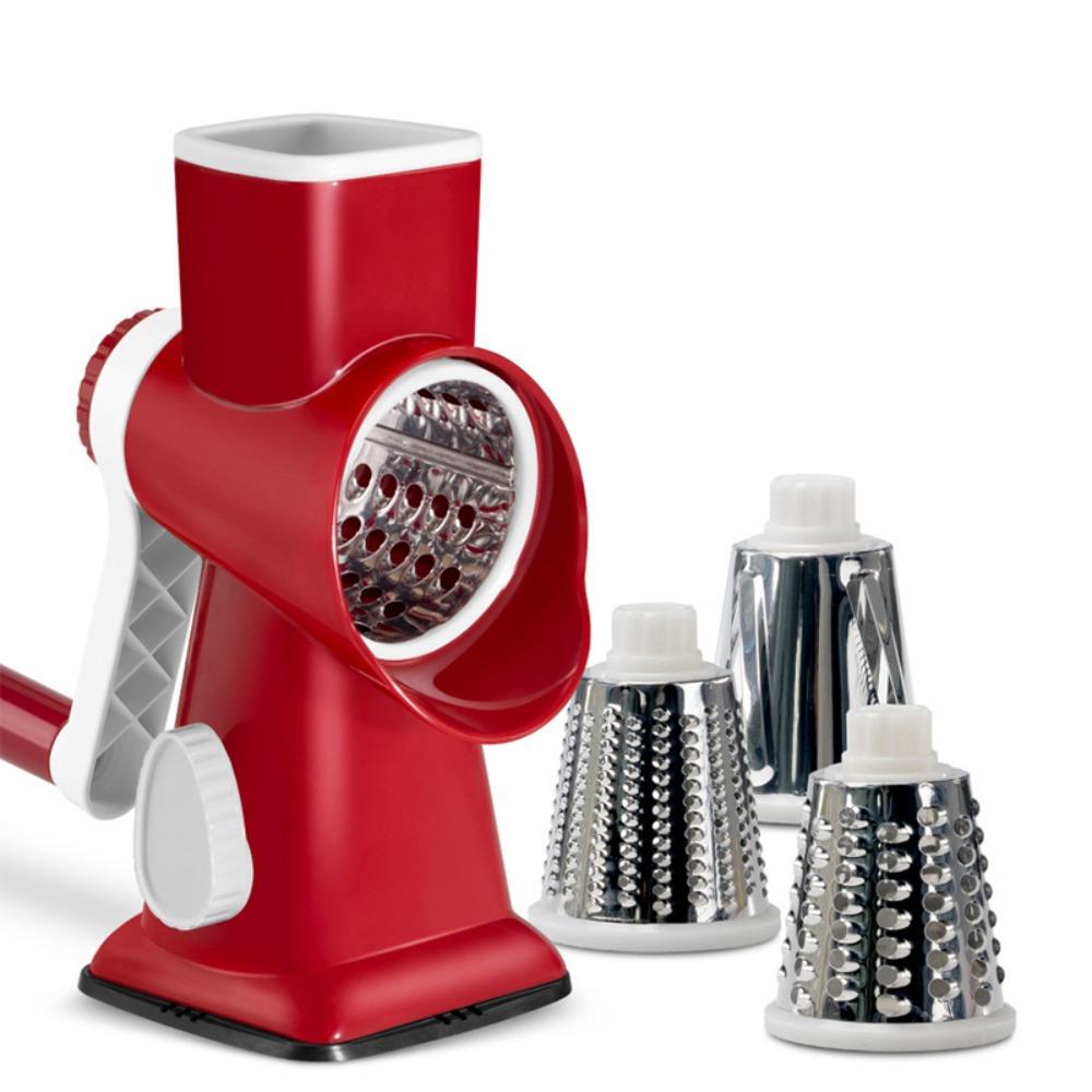 Manual Rotary Cheese Grater Labor-saving Ice Shaved Machine Vegetable Shredder Carrots красный
Manual Rotary Cheese Grater Labor-saving Ice Shaved Machine Vegetable Shredder Carrots красный