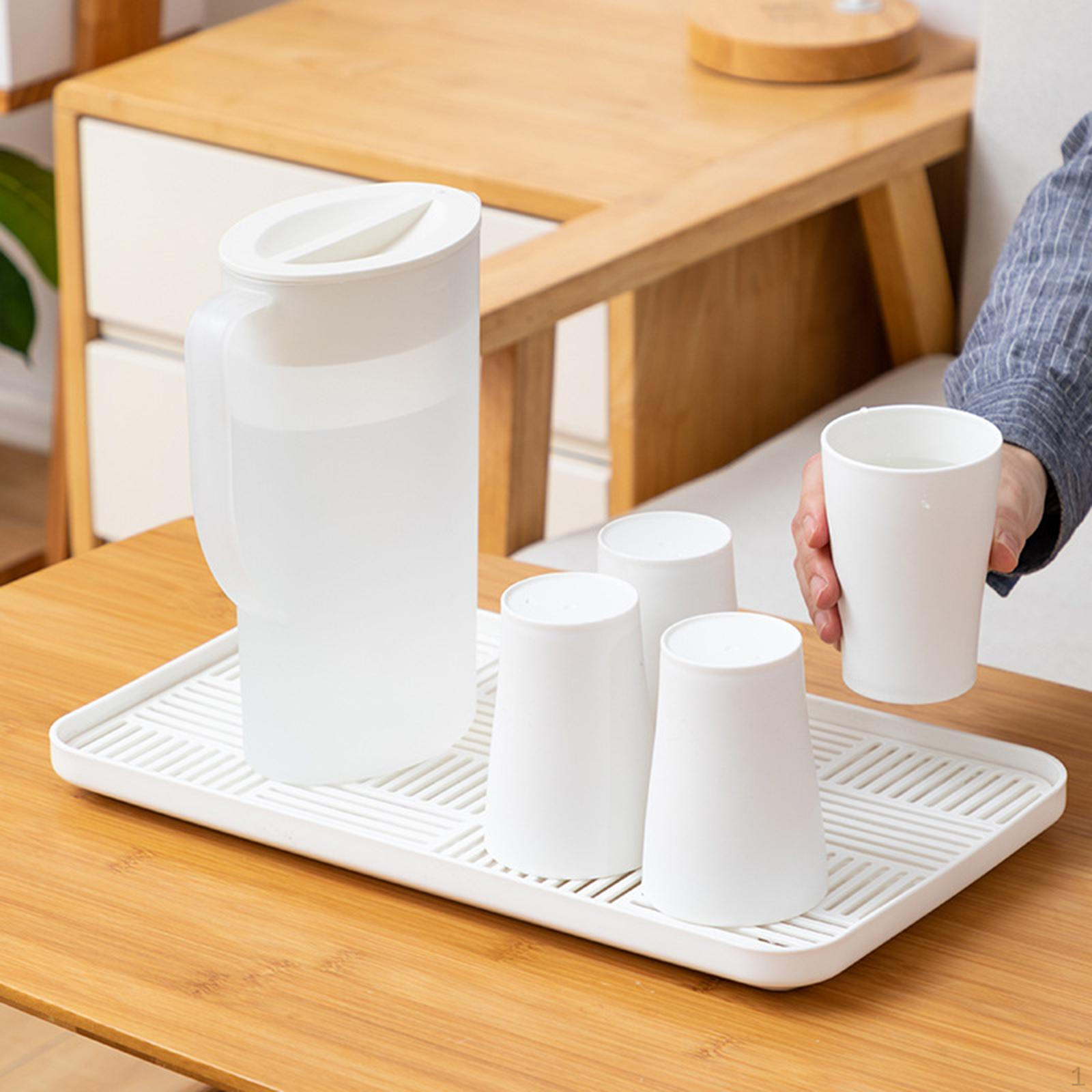 Кувшин с крышкой, банка для напитков, набор чайников с холодной водой для холодильника белый