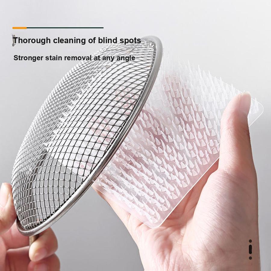 10 pcs Multifunctional Vegetable Fruit Brush for Scrubbing Radishes Potatoes, Dirt Removal, Flexible Kitchen Sink Brush, Strainer, Cleaning Brush белый
10 pcs Multifunctional Vegetable Fruit Brush for Scrubbing Radishes Potatoes, Dirt Removal, Flexible Kitchen Sink Brush, Strainer, Cleaning Brush белый