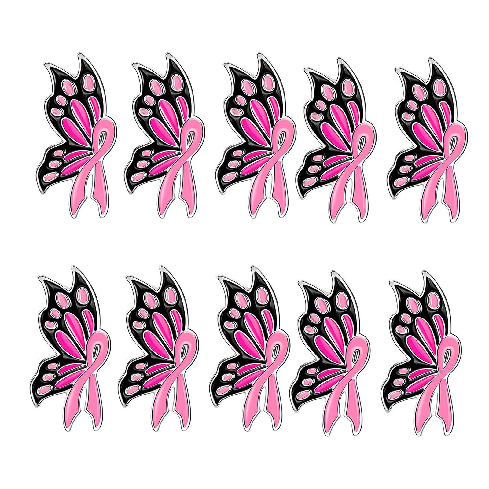 Breast Cancers Awareness Enamel Lapel Pins Pink Ribbon Brooch Pin Hope Ribbon Pin Charity Public and Social Event Supply 10
Breast Cancers Awareness Enamel Lapel Pins Pink Ribbon Brooch Pin Hope Ribbon Pin Charity Public and Social Event Supply 10
