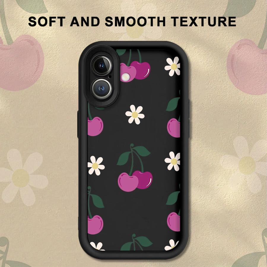 Cartoon Cherry Pattern Case for iPhone 17 Pro Max Air 14 13 15 Plus 11 12 Pro 16 Phone Cover iPhone 14 Pro Max
Cartoon Cherry Pattern Case for iPhone 17 Pro Max Air 14 13 15 Plus 11 12 Pro 16 Phone Cover iPhone 14 Pro Max