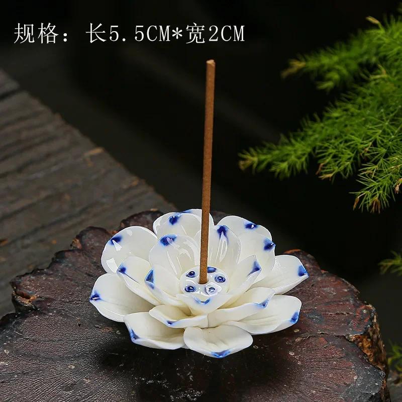 Керамическая подставка для благовоний в виде лотоса, держатель для благовоний, подставка для палочек для еды, декор стола
Керамическая подставка для благовоний в виде лотоса, держатель для благовоний, подставка для палочек для еды, декор стола