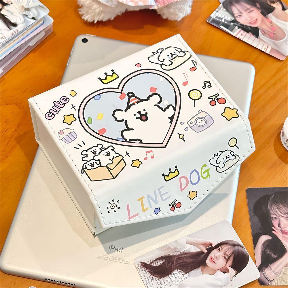 Leather Storage Box For Bedroom Dustproof Magnetic Lid Maltese Cartoon Cute Desktop Organizer Star Chaser Business Card Holder
Leather Storage Box For Bedroom Dustproof Magnetic Lid Maltese Cartoon Cute Desktop Organizer Star Chaser Business Card Holder