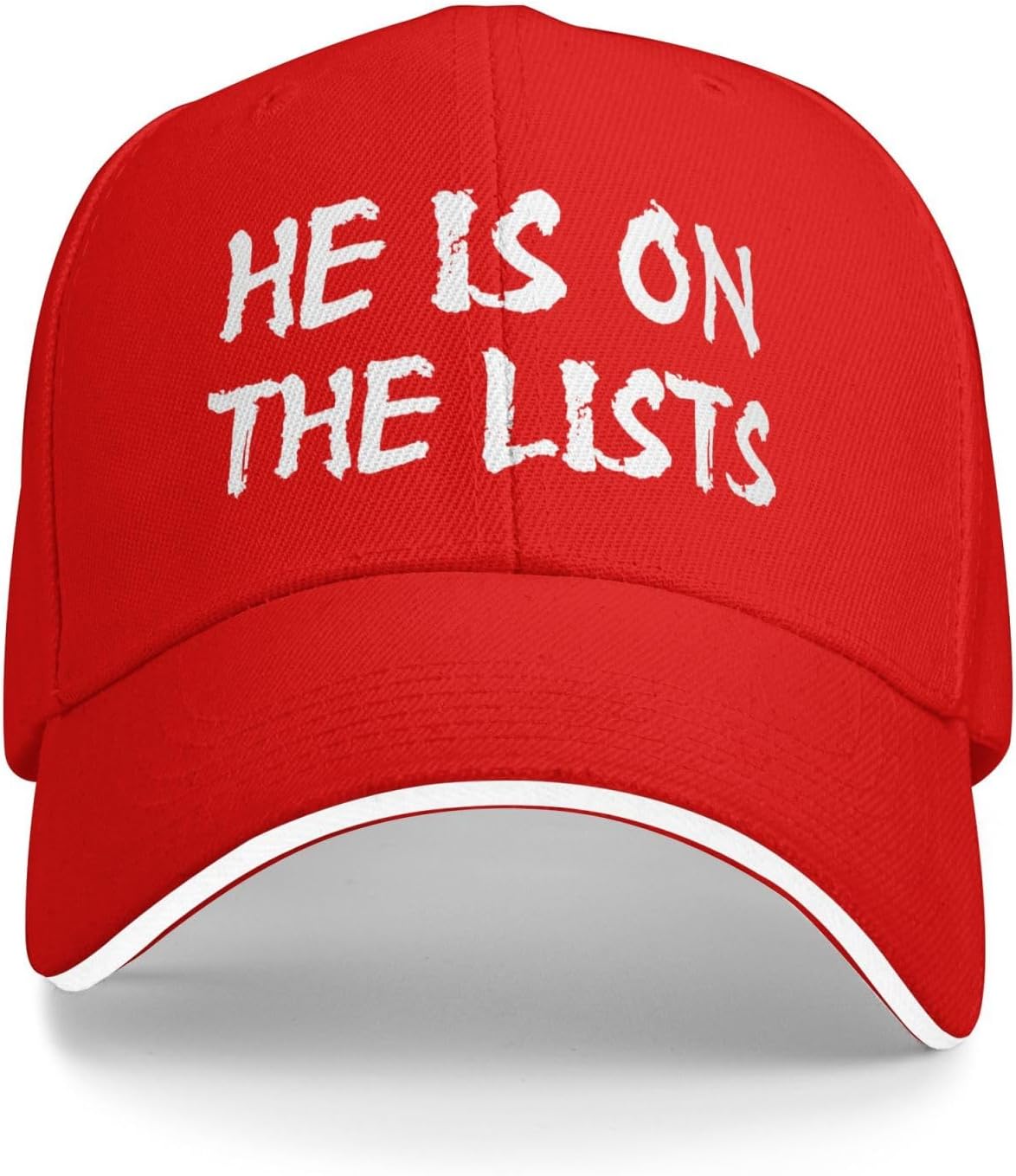 He Is On The Lists Baseball Cap Polyester Adjustable Outdoor Dad Hat Unisex One Size
He Is On The Lists Baseball Cap Polyester Adjustable Outdoor Dad Hat Unisex One Size