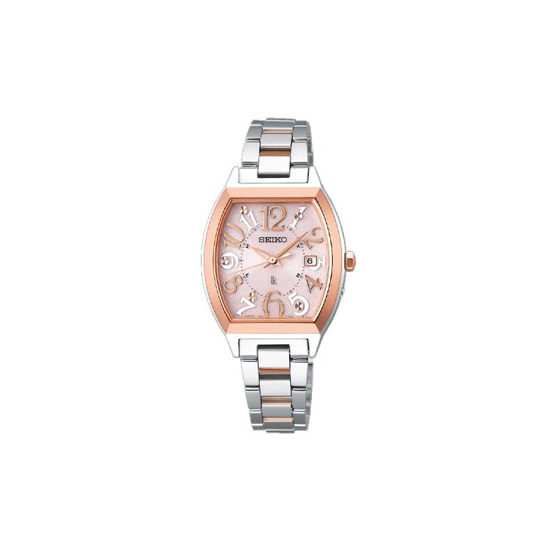 SEIKO Lukia series 100 meters waterproof solar Quartz Steel Strap 36.3*27.7mm women s watch pink dial SSVW214
SEIKO Lukia series 100 meters waterproof solar Quartz Steel Strap 36.3*27.7mm women s watch pink dial SSVW214