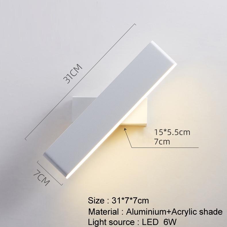 Современные светодиодные настенные светильники для гостиной, украшения для дома, бра, скандинавские настенные светильники, туалетный столик, прикроватное зеркало, передняя часть Warm White (2700-3500K) белый
Современные светодиодные настенные светильники для гостиной, украшения для дома, бра, скандинавские настенные светильники, туалетный столик, прикроватное зеркало, передняя часть Warm White (2700-3500K) белый