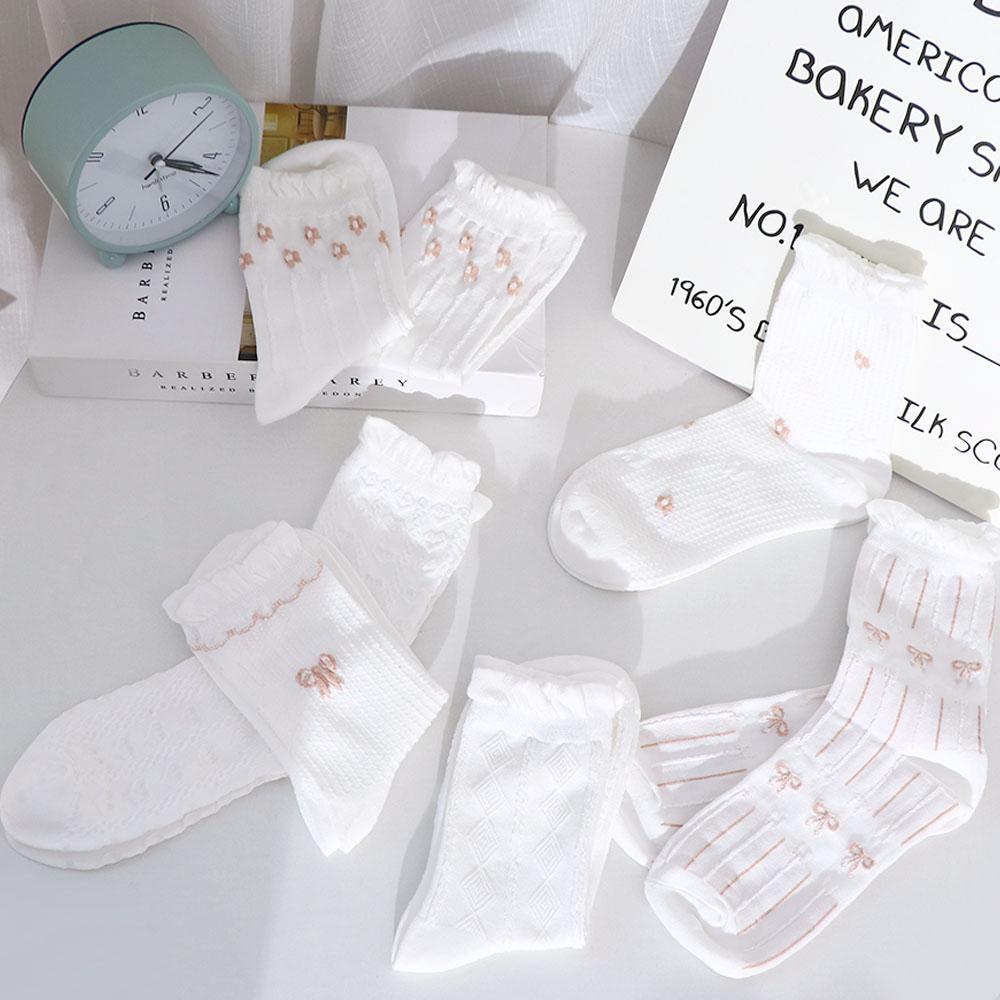 Soft Comfortable JK Lolita Japanese Cute Cotton Women Socks Flower Hosiery Korean Style Socks
Soft Comfortable JK Lolita Japanese Cute Cotton Women Socks Flower Hosiery Korean Style Socks