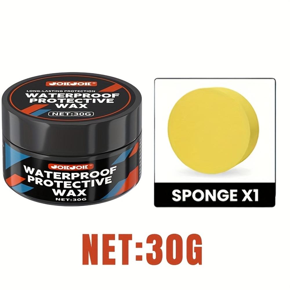 30g Waterproof Non-Stick Waterproof Wax for Car Windshields, Rearview Mirrors & Glass - Long-Lasting Protection Polishing Set wi 30g
30g Waterproof Non-Stick Waterproof Wax for Car Windshields, Rearview Mirrors & Glass - Long-Lasting Protection Polishing Set wi 30g