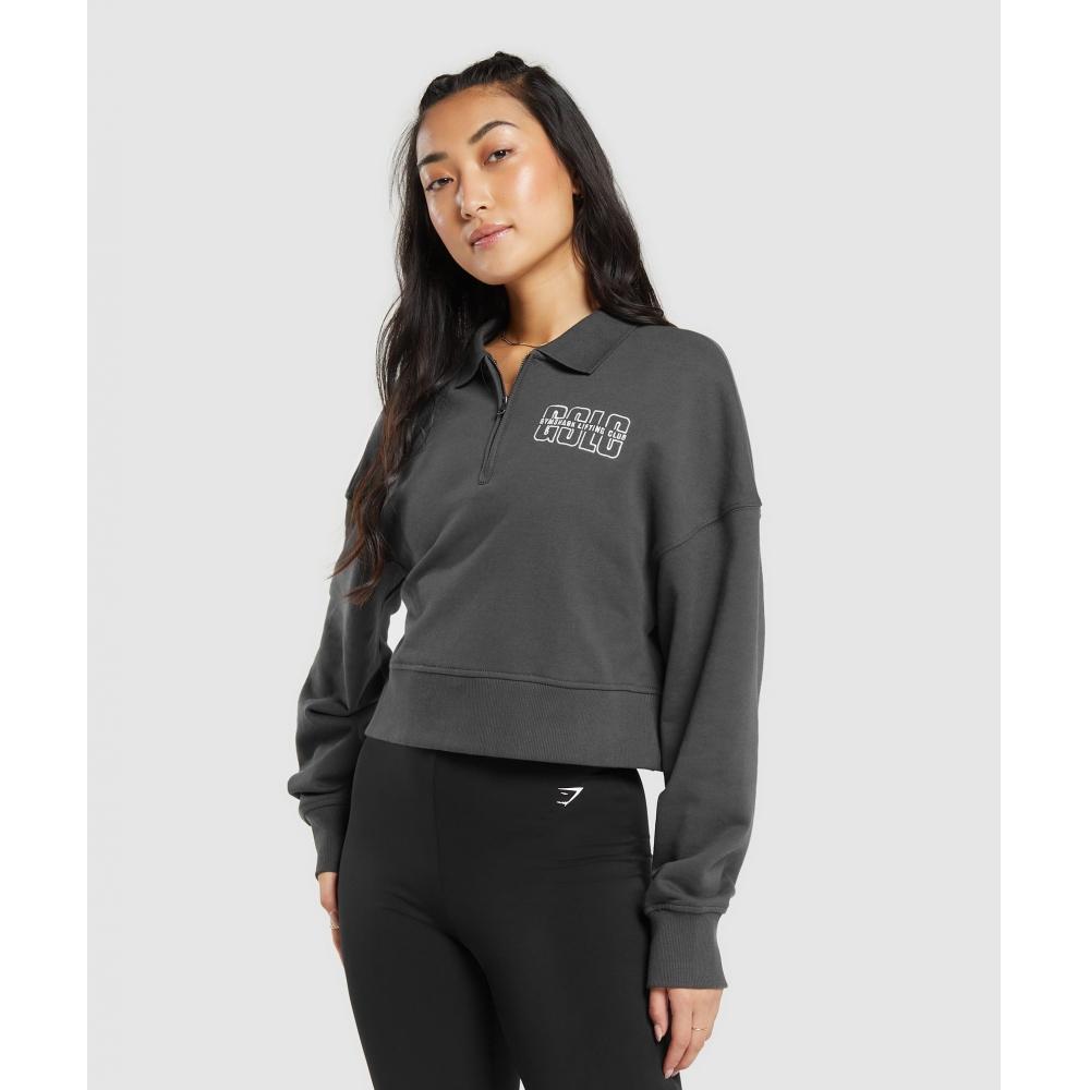 GYMSHARK Outline Graphic Oversized Пуловер на 1 4 молнии Асфальтовый серый B6A3C GCBZ
GYMSHARK Outline Graphic Oversized Пуловер на 1 4 молнии Асфальтовый серый B6A3C GCBZ