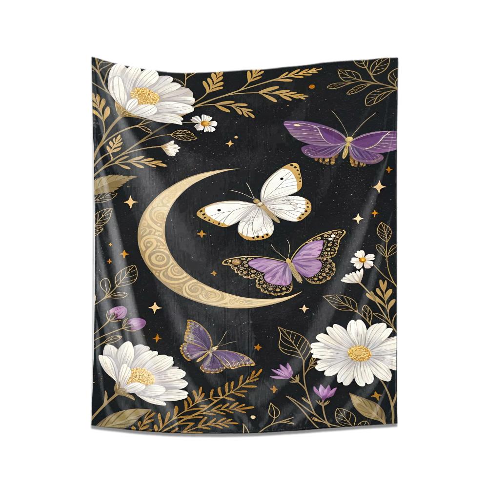 Elegant Purple Butterfly and Moon Hanging Cloth Wall Decoration Tapestry 74x94cm(29x37in)
Elegant Purple Butterfly and Moon Hanging Cloth Wall Decoration Tapestry 74x94cm(29x37in)