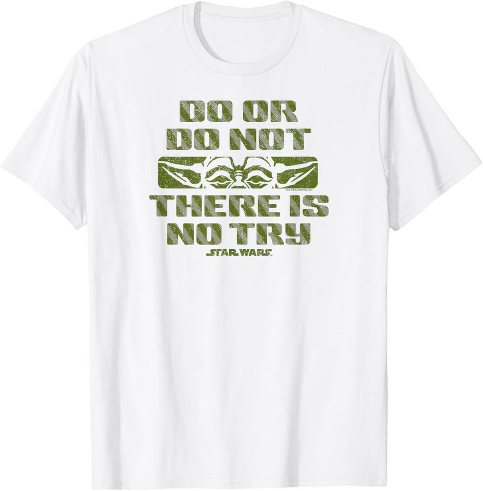 Star WarsDo Or Do Not There Is No Try Yoda Quote T-Shirt Unisex T-Shirt XL
Star WarsDo Or Do Not There Is No Try Yoda Quote T-Shirt Unisex T-Shirt XL