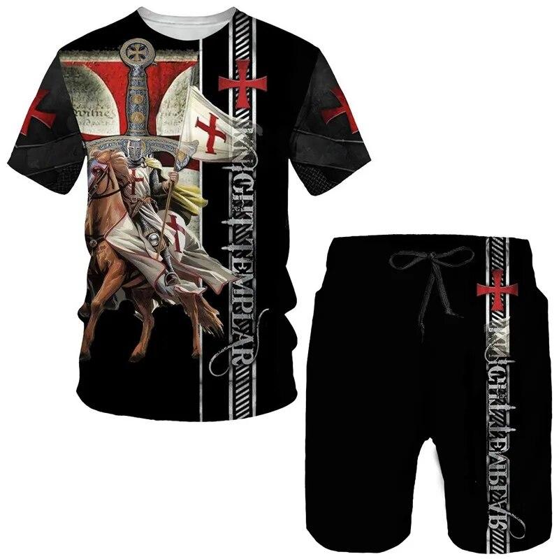 Knights Templar 3d Print Men s O-Neck Tracksuit Sets Summer T-Shirt Shorts 2 Piece Set Oversized Pullover Fashion Men Clothing
Knights Templar 3d Print Men s O-Neck Tracksuit Sets Summer T-Shirt Shorts 2 Piece Set Oversized Pullover Fashion Men Clothing