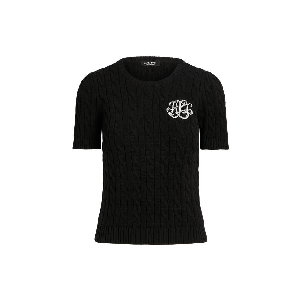 Polo Ralph Lauren SS24 Cable Knit Casual Loose Short Sleeve Sweater Women sweater Black WMLRSWESN820102-001 XS
Polo Ralph Lauren SS24 Cable Knit Casual Loose Short Sleeve Sweater Women sweater Black WMLRSWESN820102-001 XS