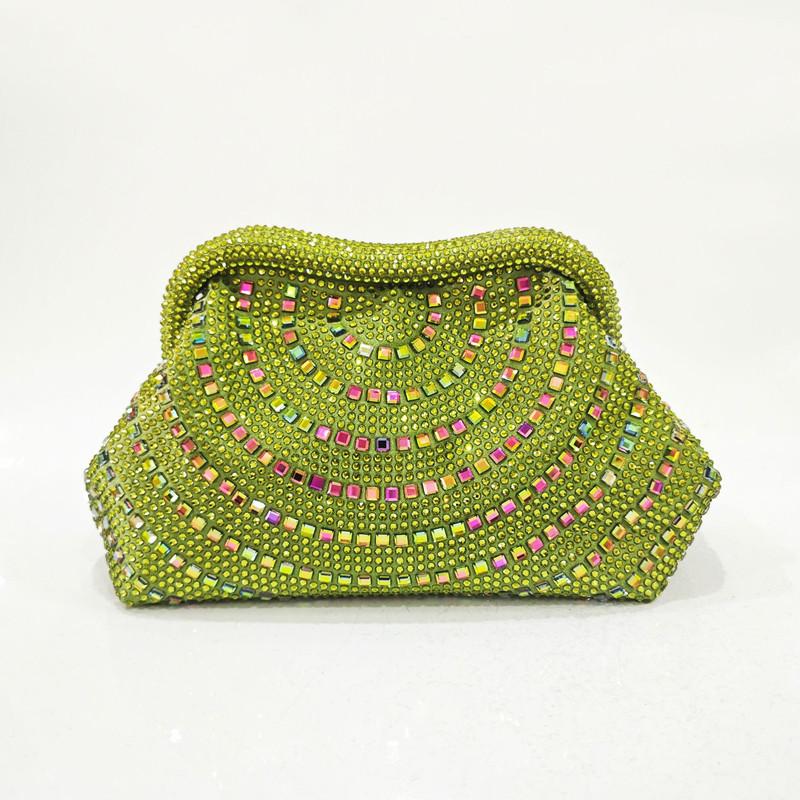 2025 Luxury Bling Shiny Color Diamonds Women Evening Clutch Purse High-end Wedding Party Banquet Handbag Glitter Crossbody Bag
2025 Luxury Bling Shiny Color Diamonds Women Evening Clutch Purse High-end Wedding Party Banquet Handbag Glitter Crossbody Bag