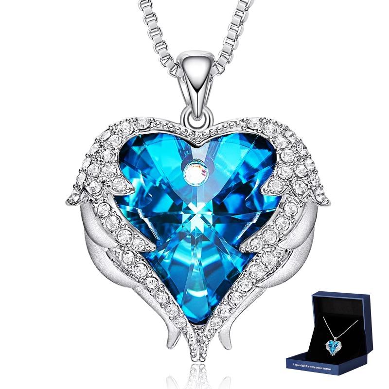 XDASG Крыло Ангела Любовь Сердце Подвески Ожерелья для Женщин Годовщина День Святого Валентина Лучшие Идеи Подарков Для Женщин Прекрасная Упаковка Подарочной Коробки
XDASG Крыло Ангела Любовь Сердце Подвески Ожерелья для Женщин Годовщина День Святого Валентина Лучшие Идеи Подарков Для Женщин Прекрасная Упаковка Подарочной Коробки