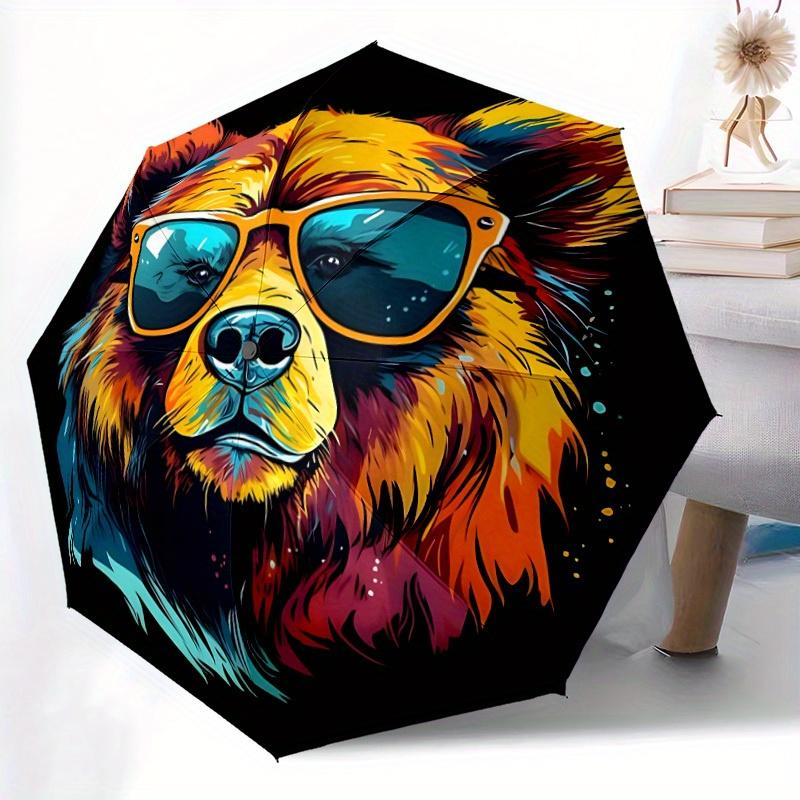 1pc Bear Fashion Glasses Automatic Open/Close Exquisite Umbrella Sturdy Iron Frame, Compact Travel Umbrella - Perfect Gift for (as the picture,Iron&8K)
1pc Bear Fashion Glasses Automatic Open/Close Exquisite Umbrella Sturdy Iron Frame, Compact Travel Umbrella - Perfect Gift for (as the picture,Iron&8K)