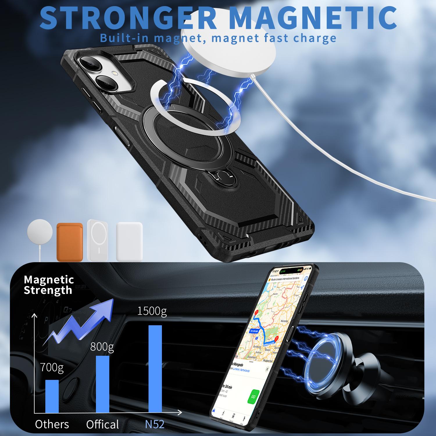 For Samsung Galaxy A06 4G Case Compatible with MagSafe Kickstand TPU+PC Phone Cover Grey
For Samsung Galaxy A06 4G Case Compatible with MagSafe Kickstand TPU+PC Phone Cover Grey