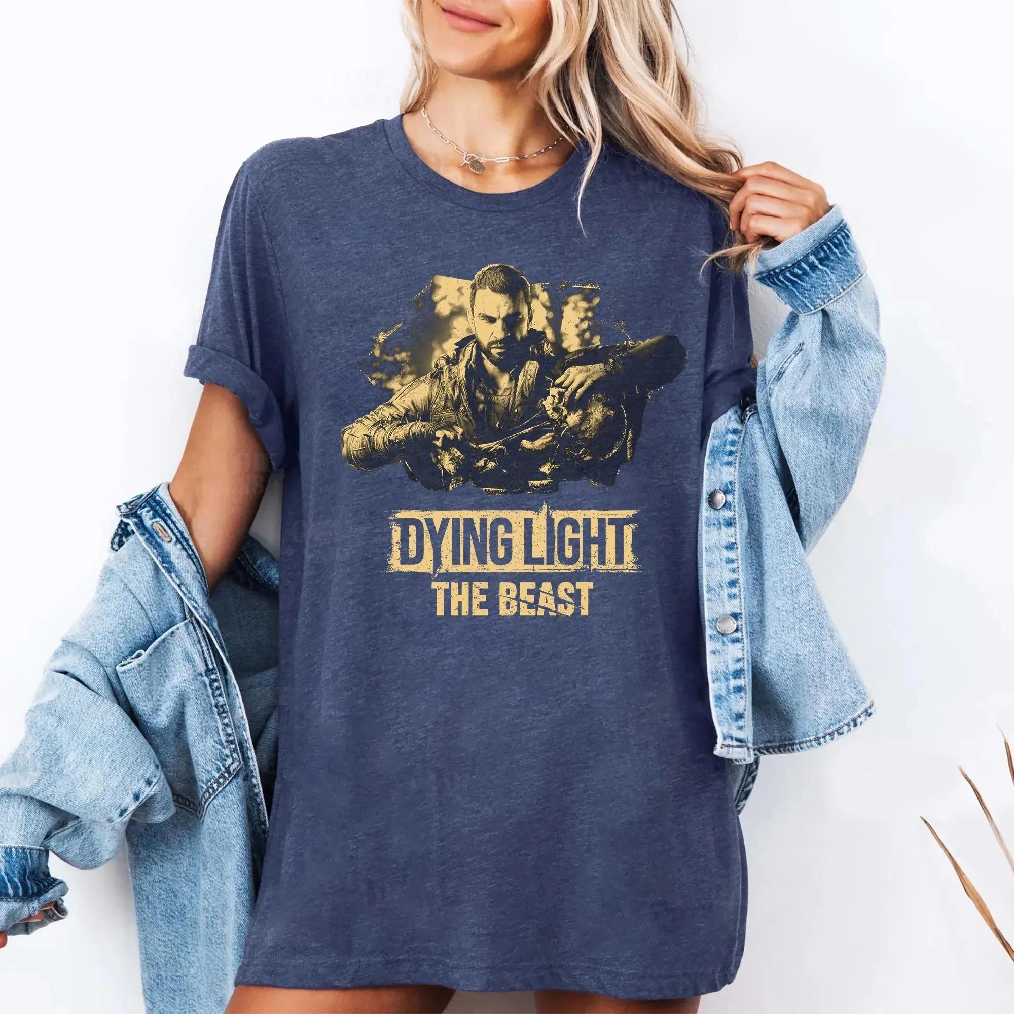 Класична гра жахів Dying Light The Beast Футболки Зомбі Виживання Графічні З круглим вирізом З коротким рукавом Унісекс Чоловіки Жінки Оверсайз Топ S
Класична гра жахів Dying Light The Beast Футболки Зомбі Виживання Графічні З круглим вирізом З коротким рукавом Унісекс Чоловіки Жінки Оверсайз Топ S