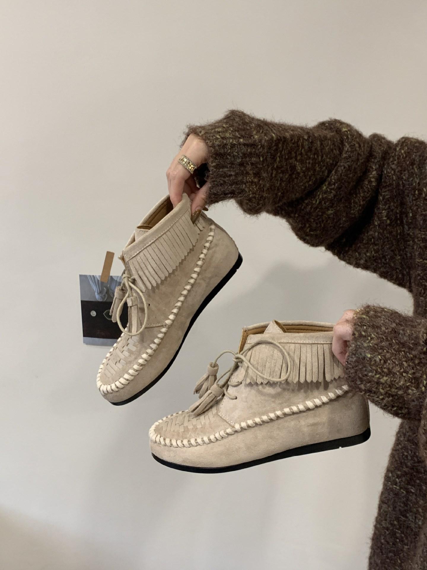 2025 осень новые ретро сапоги с бахромой на ремешках богемные на плоской подошве короткие сапоги женские 39 абрикосовый
2025 осень новые ретро сапоги с бахромой на ремешках богемные на плоской подошве короткие сапоги женские 39 абрикосовый