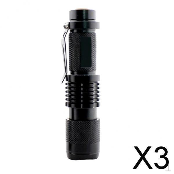2xМини светодиодный перезаряжаемый фонарик Яркий мощный с зумом Ручной фонарь , Черный, 3 шт.
2xМини светодиодный перезаряжаемый фонарик Яркий мощный с зумом Ручной фонарь , Черный, 3 шт.