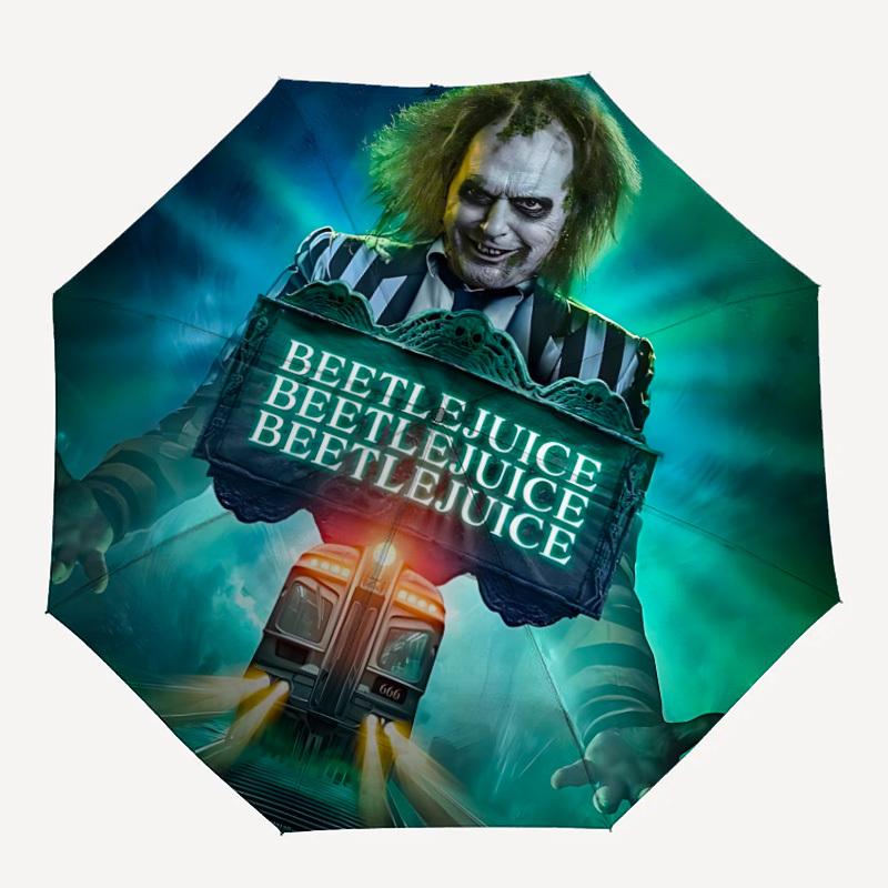 1pc Beetlejuice Movie Poster 8-Ribs Sturdy Frame, Automatic Open/Close, Durable & Colorful Ideal for Beach, Travel, And All Seasons, 10240
1pc Beetlejuice Movie Poster 8-Ribs Sturdy Frame, Automatic Open/Close, Durable & Colorful Ideal for Beach, Travel, And All Seasons, 10240