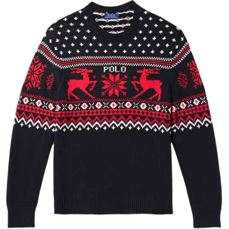Polo Ralph Lauren Letter Print Pattern Crew Neck Loose Fit Pullover свитер мужской свитер черный 710919623-001 M
Polo Ralph Lauren Letter Print Pattern Crew Neck Loose Fit Pullover свитер мужской свитер черный 710919623-001 M
