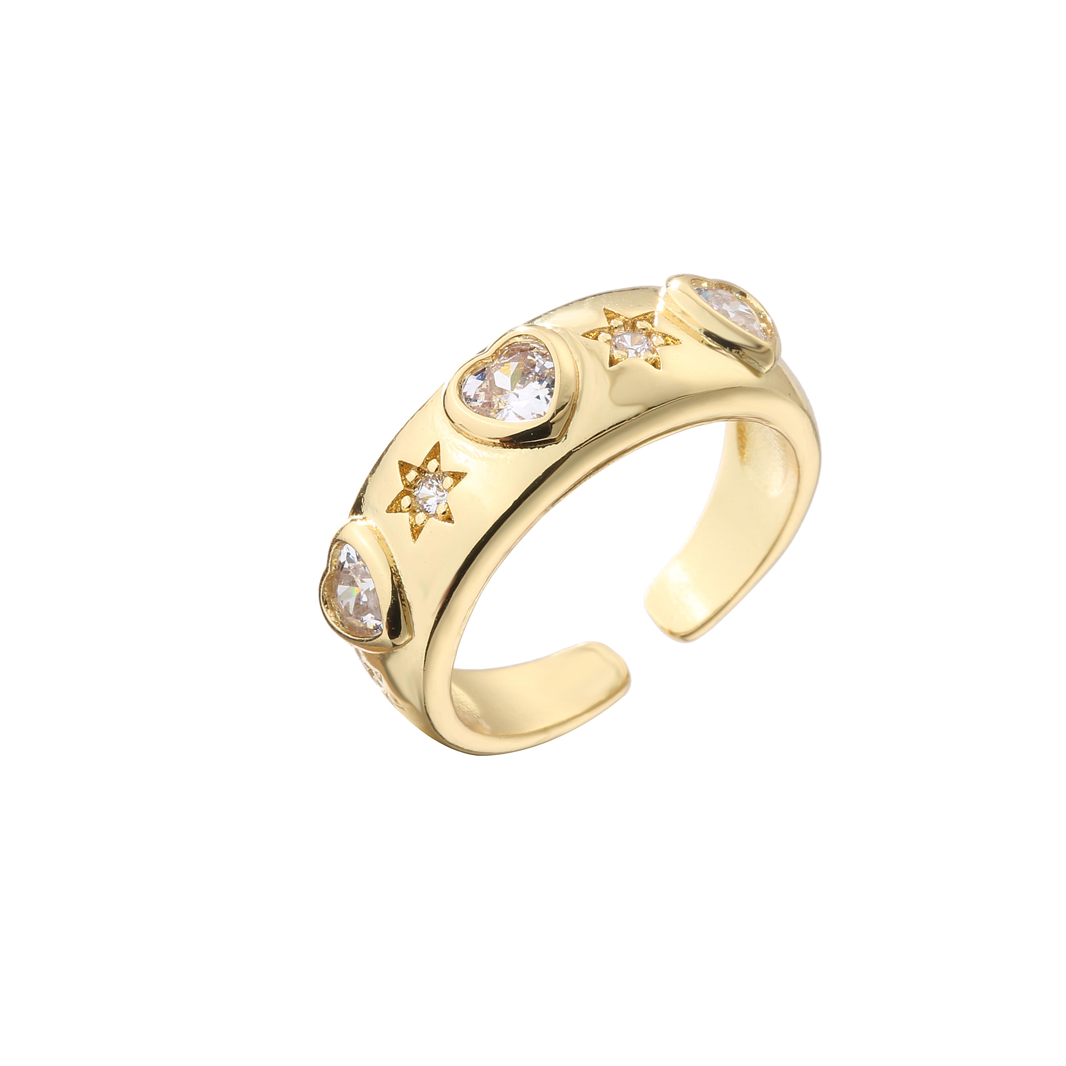 HECHENG, Heart Ring for women Creative Cubic Zirconia Open Party Ring Fashion Zircon Wholesale
HECHENG, Heart Ring for women Creative Cubic Zirconia Open Party Ring Fashion Zircon Wholesale